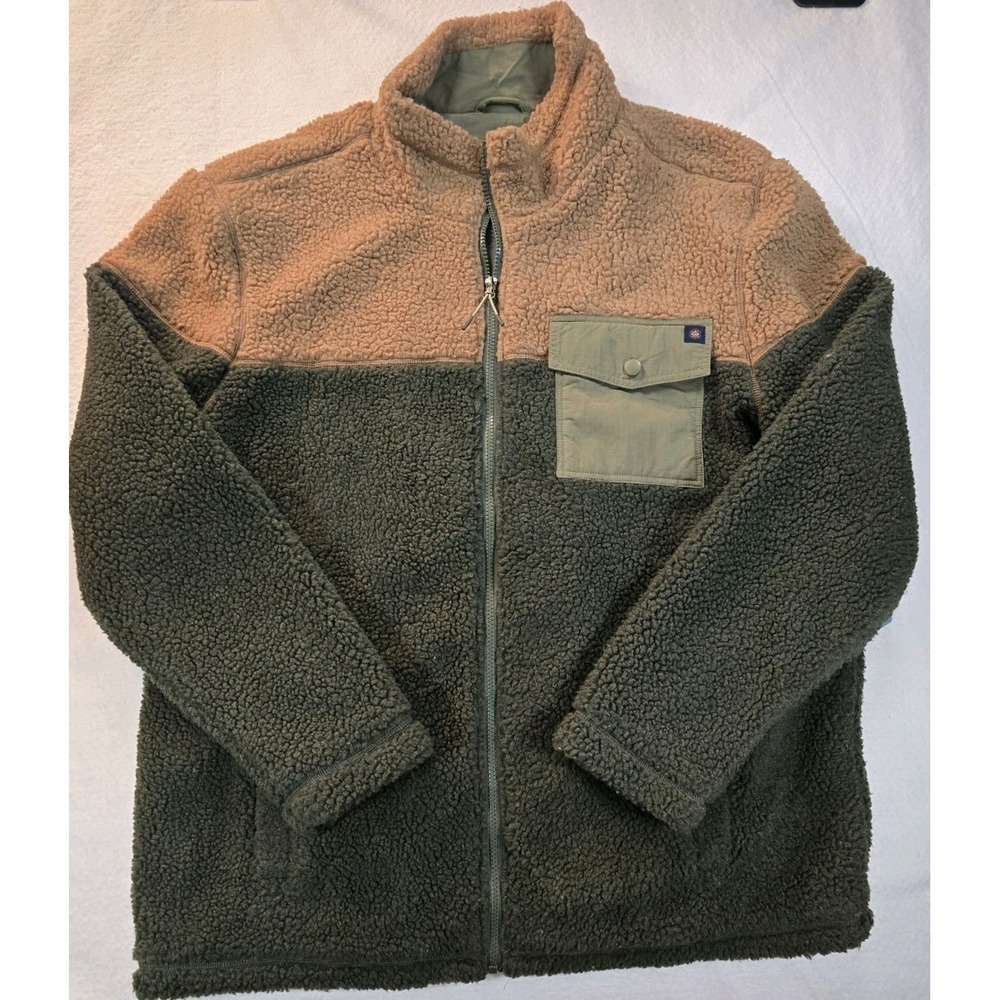Mountain and Isles Mens XL Sherpa Jacket Water Wind Resistant